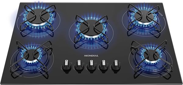 Cooktop a Gás 5 Bocas Mondial