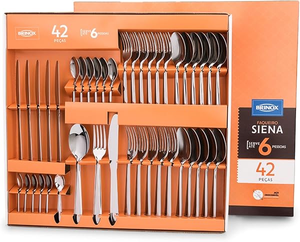 Faqueiro Siena Brinox 42 Peças