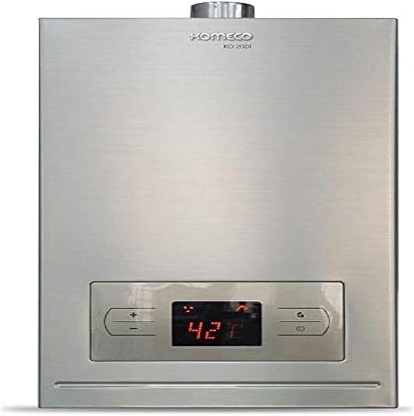 Komeco Aquecedor a Gás Digital Inox